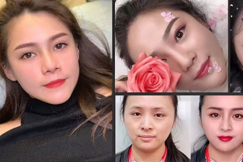 纹绣,纹眉,眉、眼、唇半永久化妆之学习课程